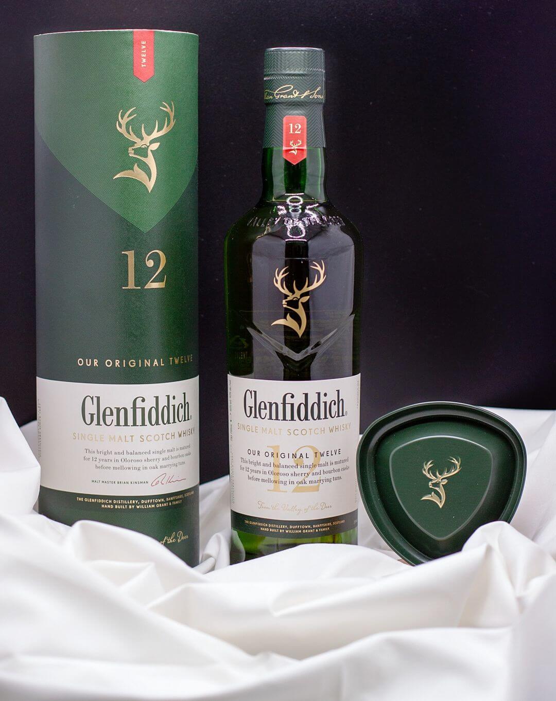 Glenfiddich 12 năm 1000ml Speyside Single Malt Scotch Whisky