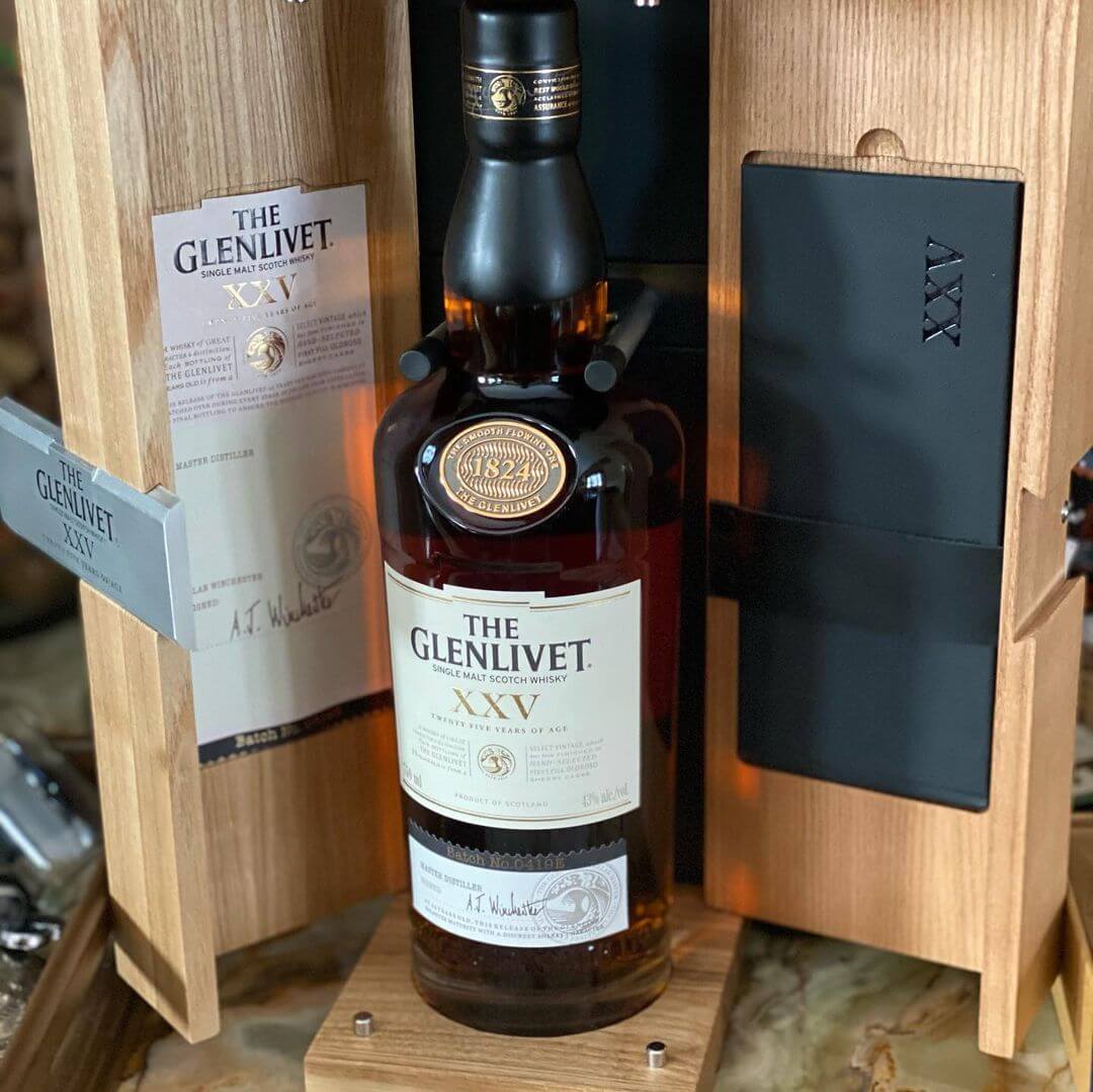Glenlivet 25 Speyside Single Malt Scotch Whisky