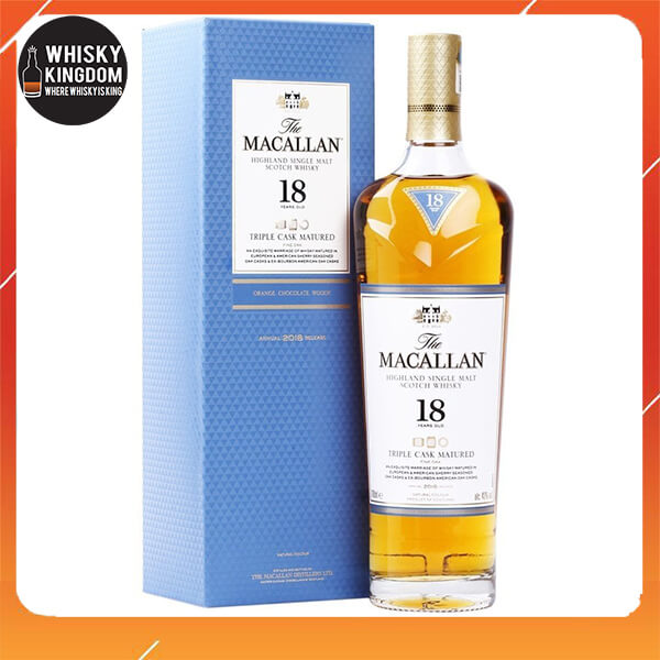 Highland Single Malt Macallan 18 Triple Cask whiskykingdom.vn