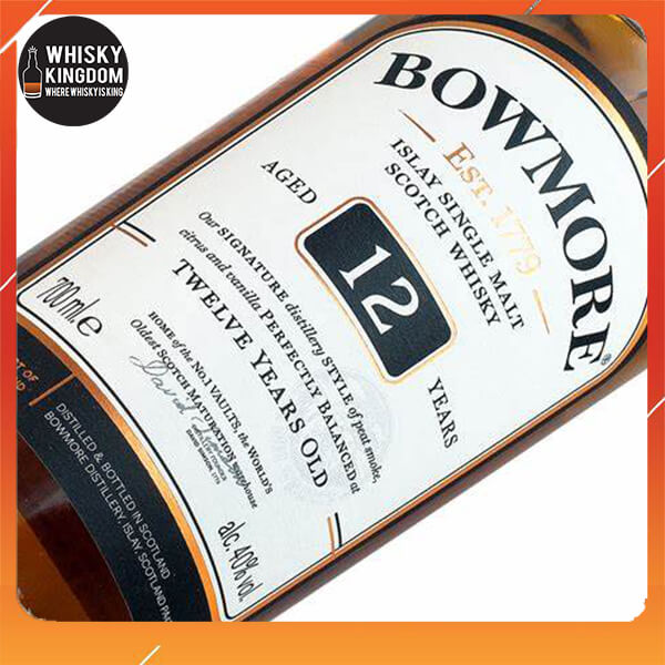 Islay Single Malt Bowmore 12 nam whiskykingdom.vn