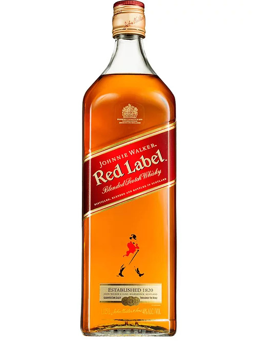 Johnnie Walker Red Label 1.125L Blended Scotch Whisky