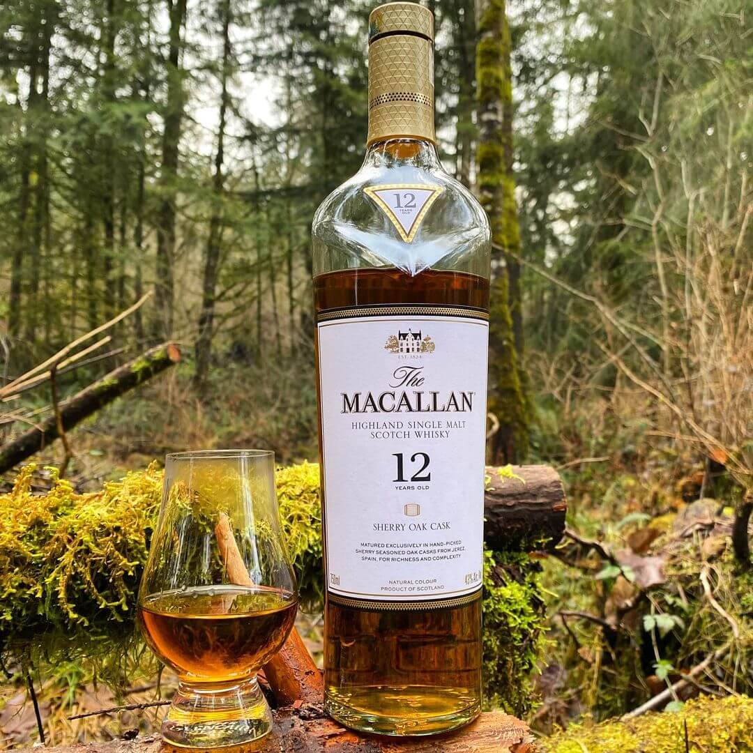 Macallan 12 Sherry Oak Cask Highland Single Malt Scotch Whisky