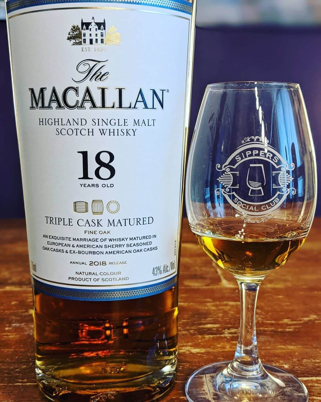 Macallan 18 Triple Cask Single Malt Scotch Whisky