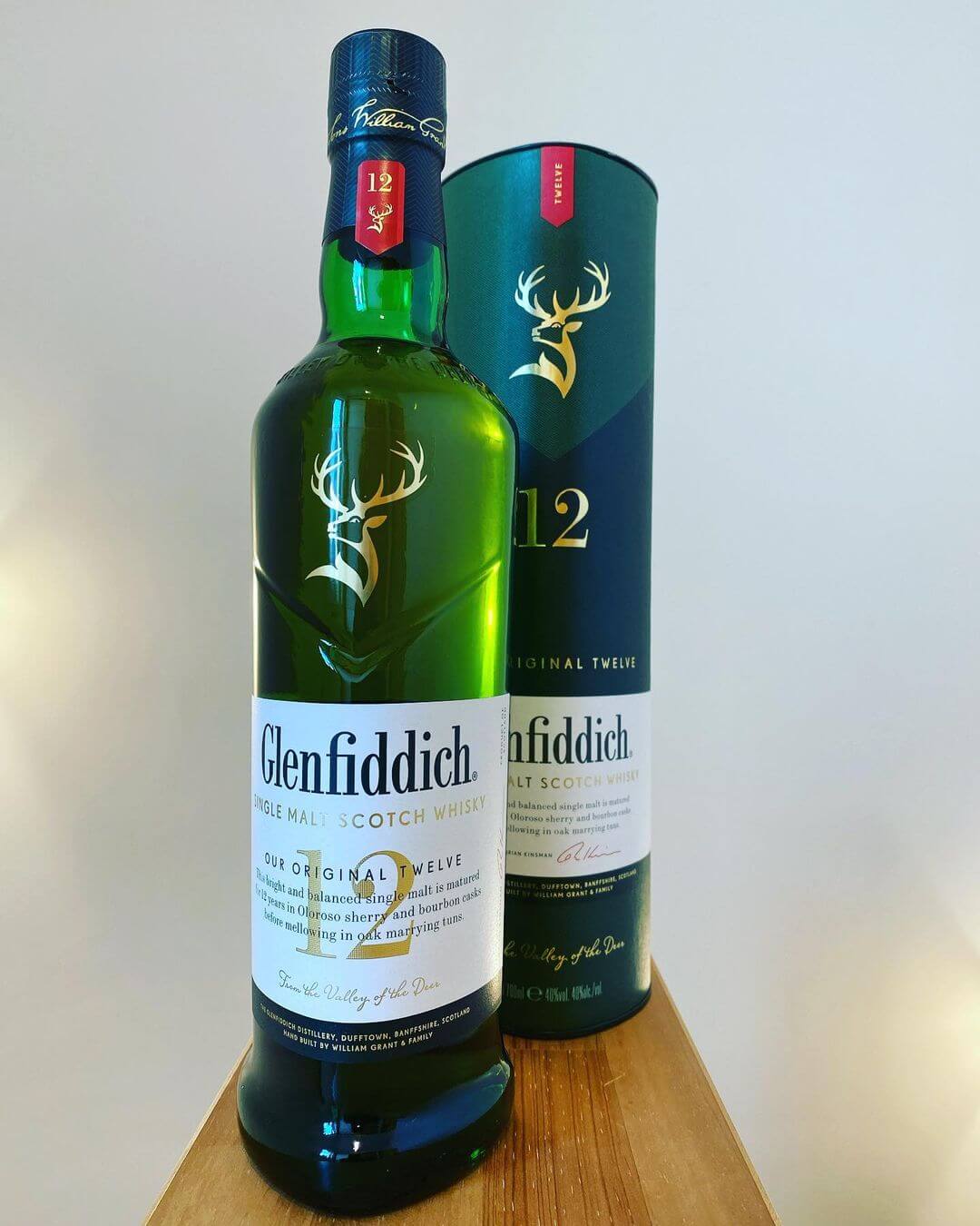 Ruou Glenfiddich 12 năm 1000ml Speyside Single Malt Scotch Whisky