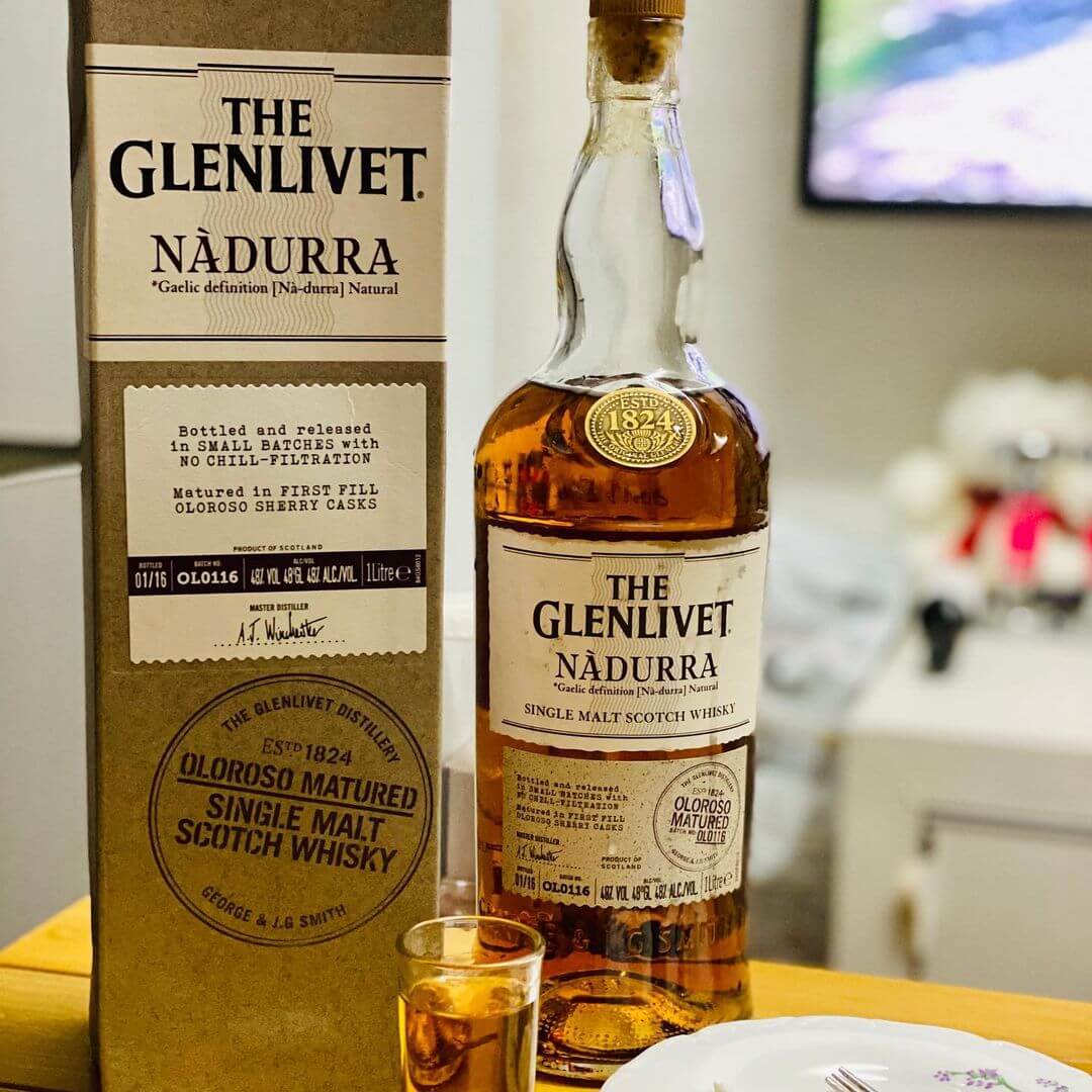 Ruou Glenlivet Nadurra Speyside Single Malt Scotch Whisky