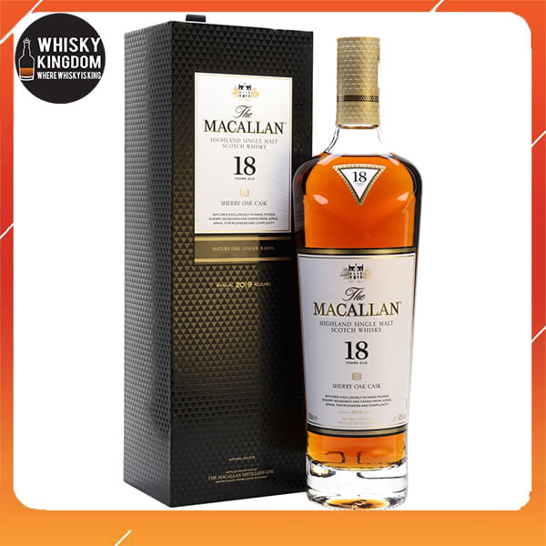 Scotch Whisky Macallan 18 Sherry Oak Cask whiskykingdom.vn