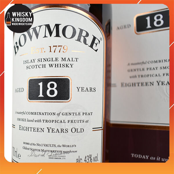 Scotch WhiskyBowmore 18 nam whiskykingdom.vn