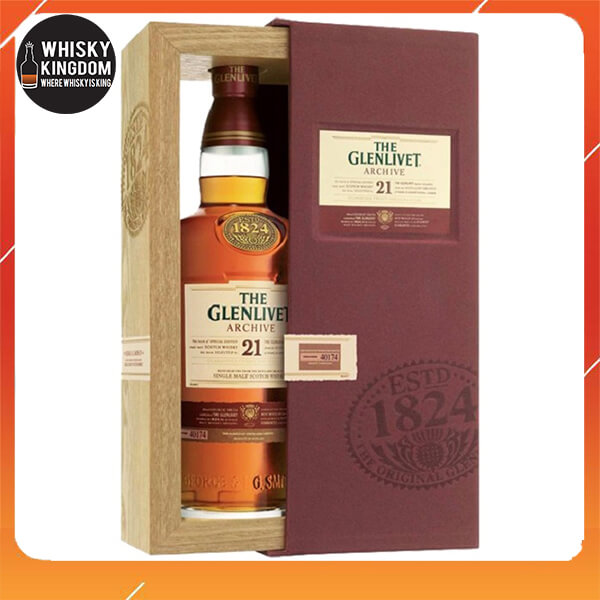 Single Malt Whisky Glenlivet 21 years whiskykingdom.vn