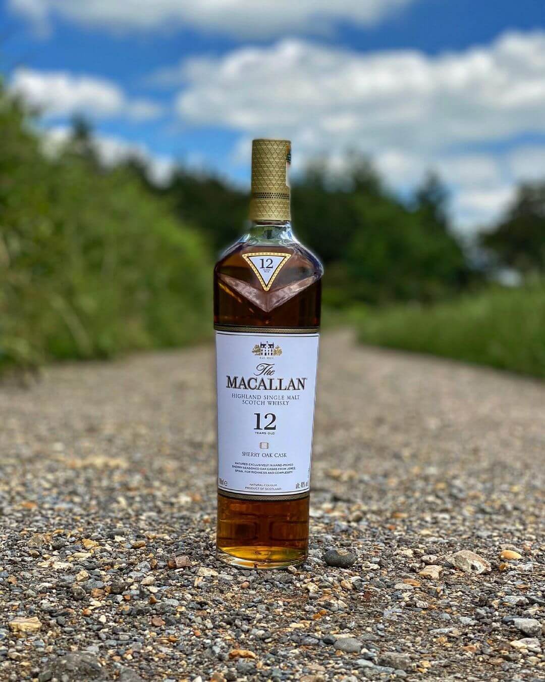The Macallan 12 Sherry Oak Cask Highland Single Malt Scotch Whisky