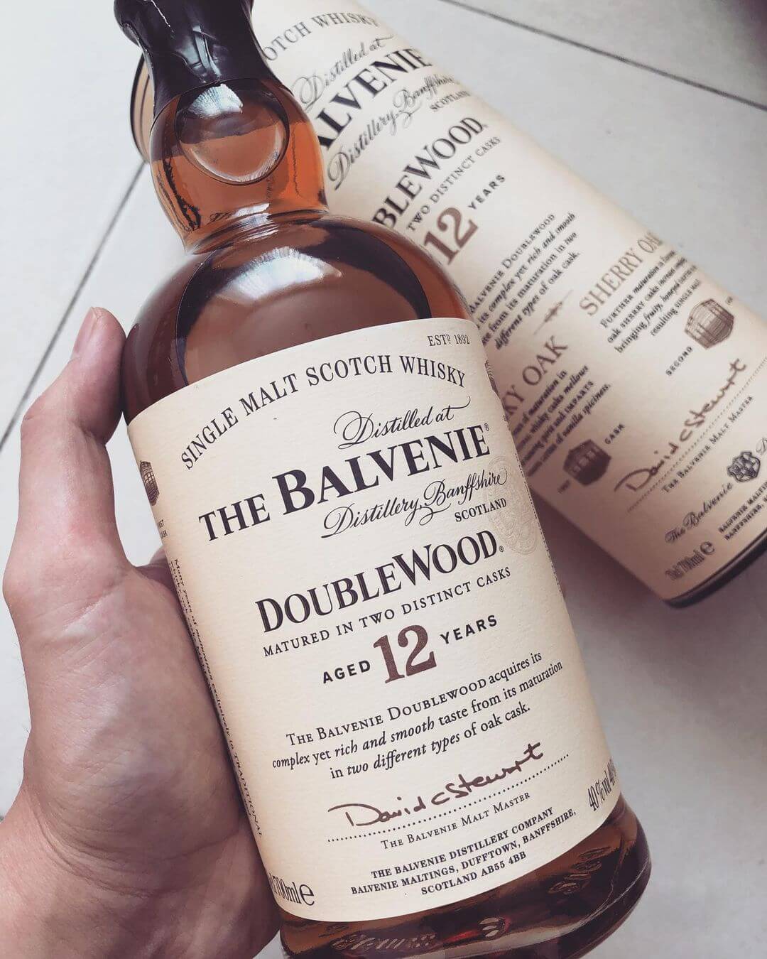 The Balvenie 12 DoubleWood Speyside Single Malt Scotch Whisky