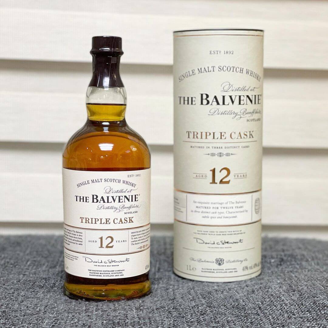 The Balvenie 12 Triple Cask Speyside Single Malt Scotch Whisky