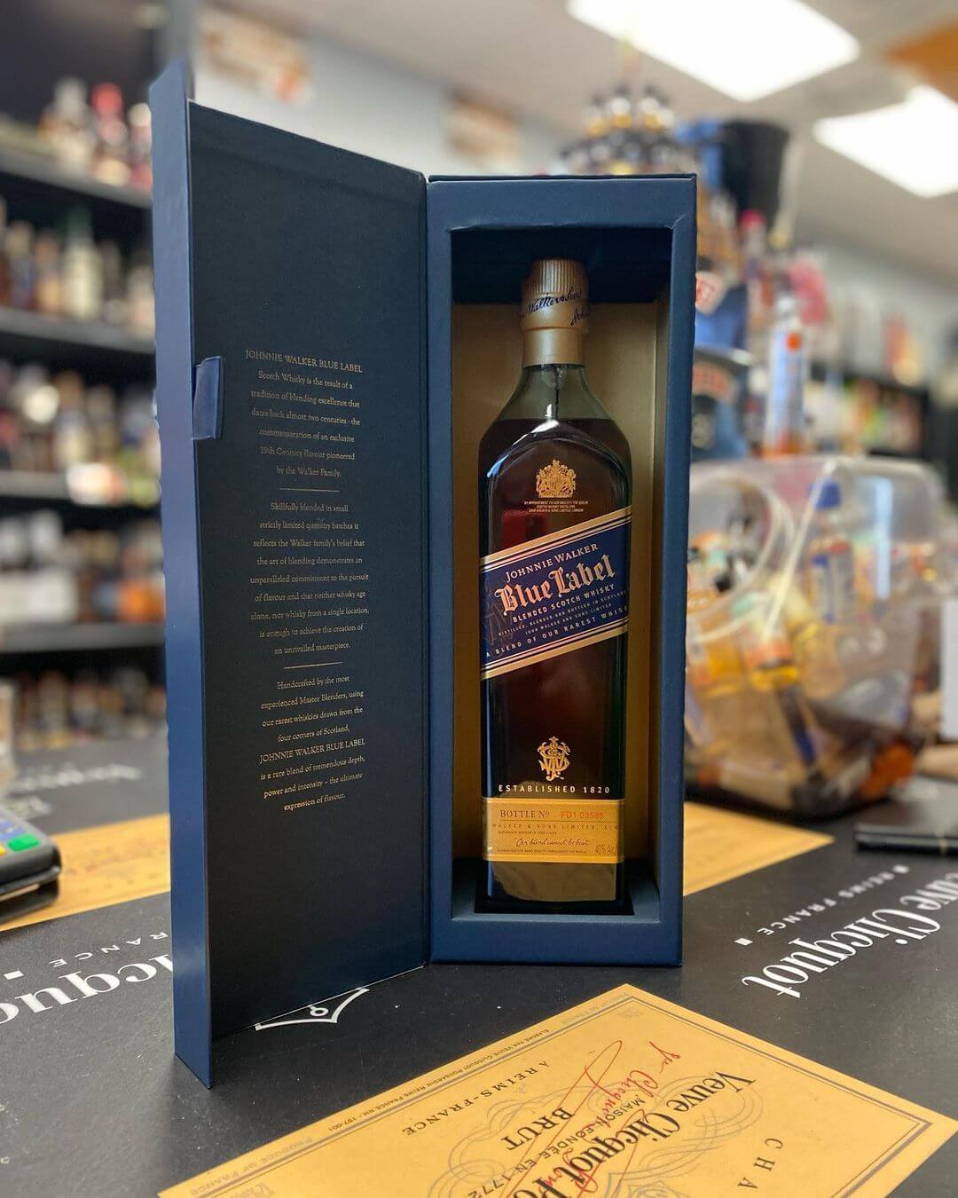 JW Blue Label 1L Blended Scotch Whisky