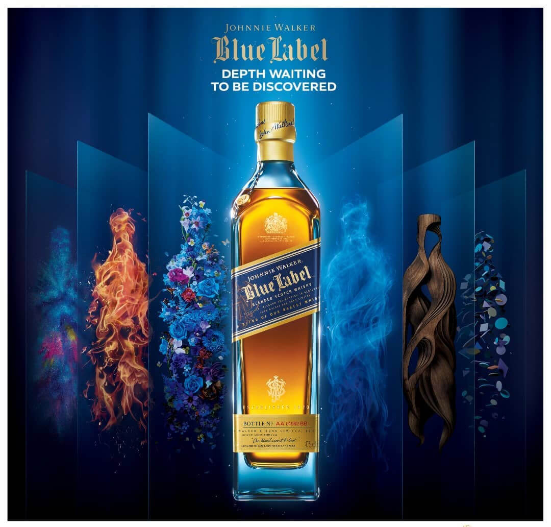 Johnnie Walker Blue Label 1L Blended Whisky