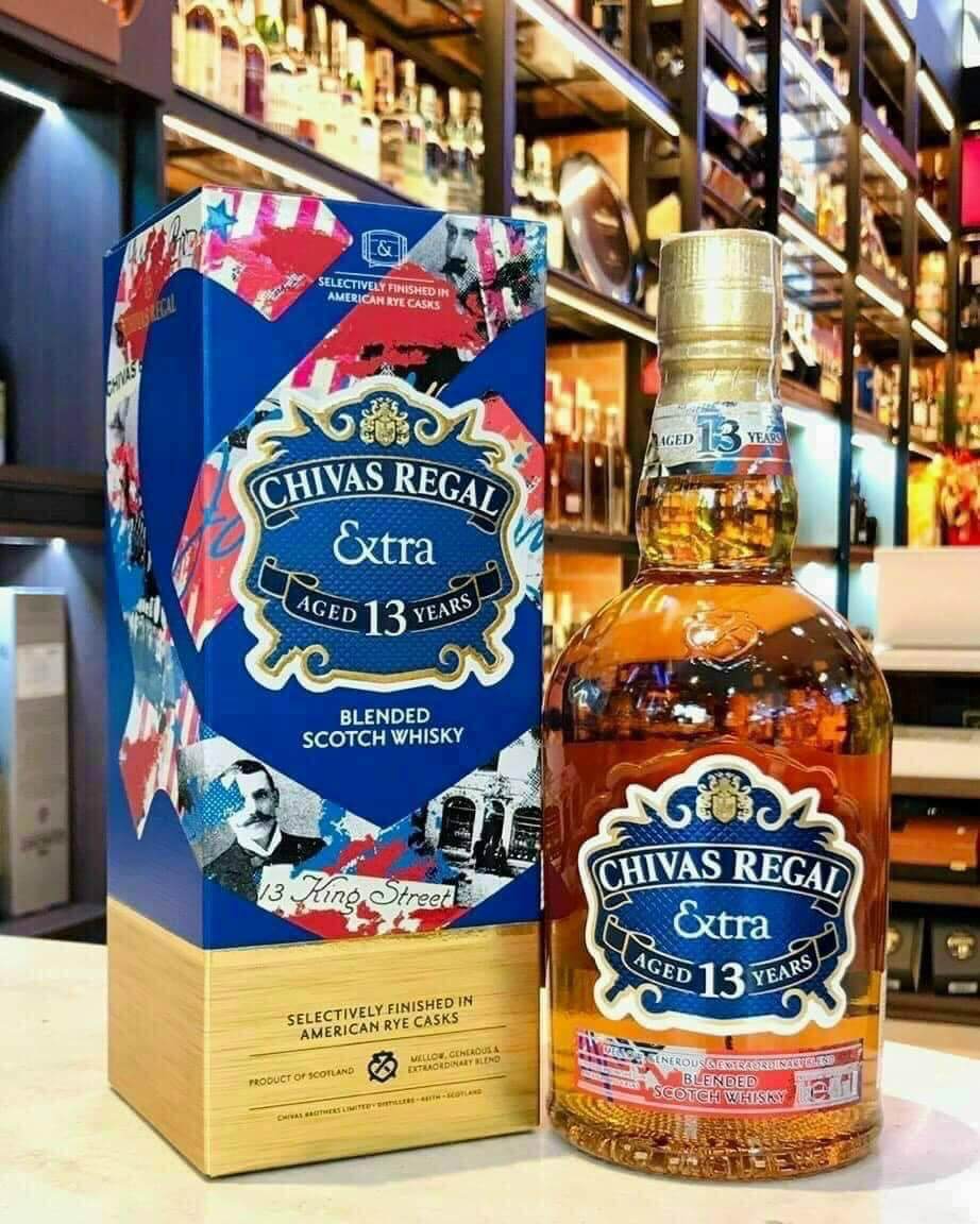 Rượu Chivas Regal Extra 13 American Rye Cask Blended Scotch Whisky