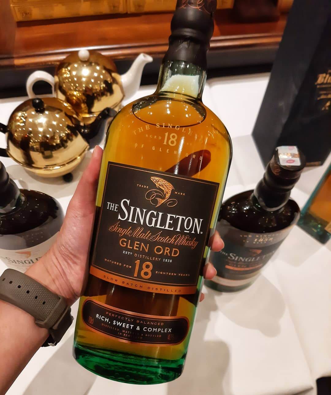 Ruou Singleton 18 Glen Ord Speyside Single Malt Scotch Whisky