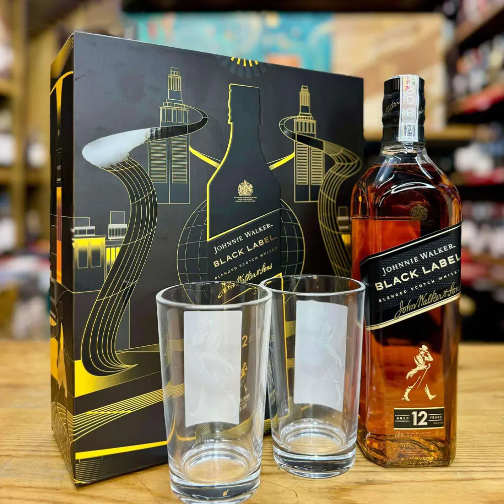 Hộp quà Tết Johnnie Walker Black Label