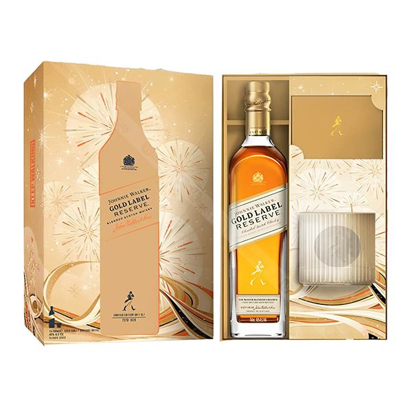 Johnnie Walker Gold Label Hộp quà Tết 2025