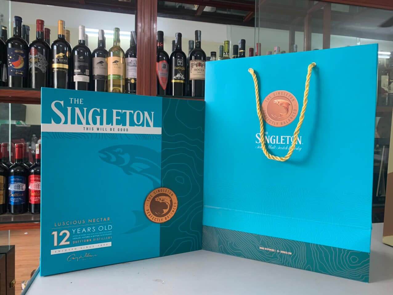 Rượu whisky Singleton 12 Hộp quà Tết 2023
