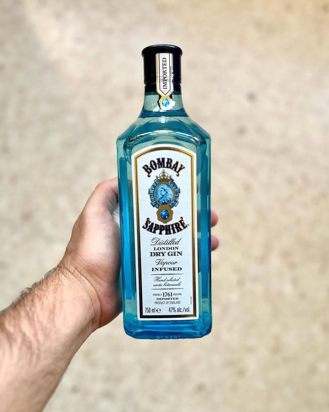 Ruou Bombay Sapphire London Dry Gin Infused