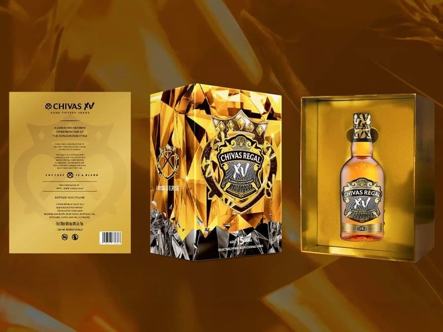 Chivas Regal XV Hộp quà Tết 2025