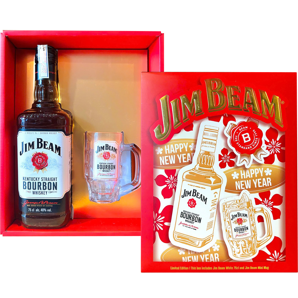 Hộp quà Tết 2025 rượu Jim Beam