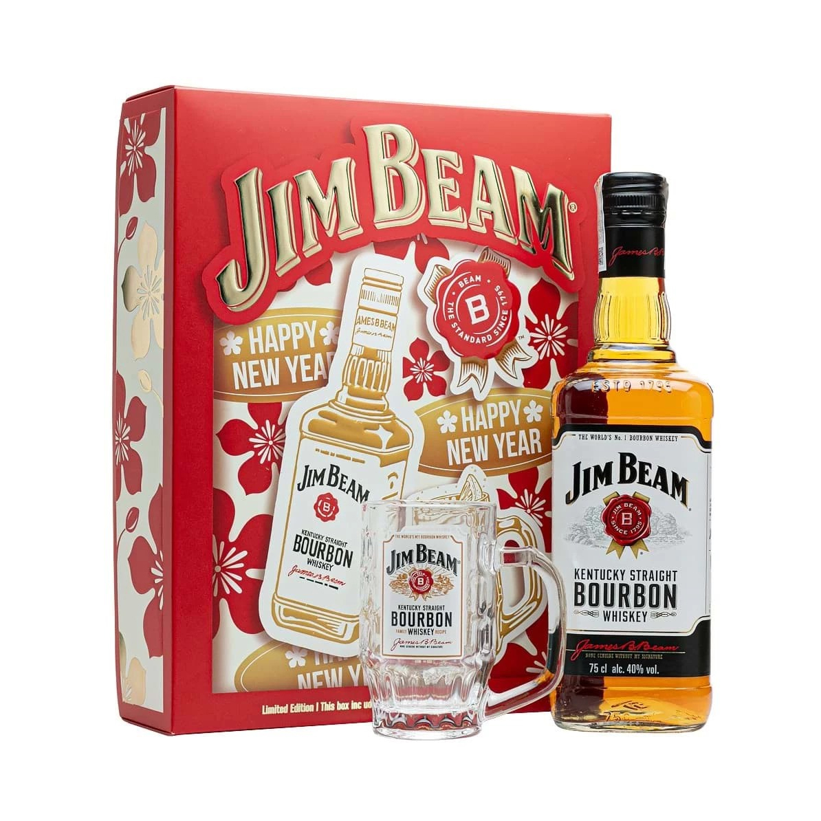 Jim Beam Bourbon Hộp quà