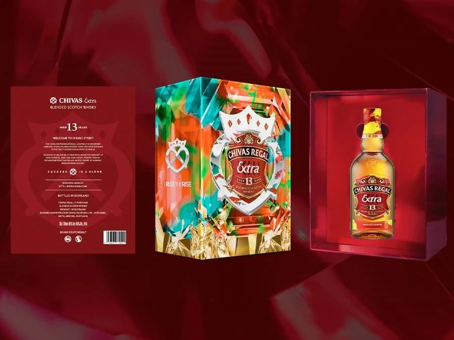 Rượu Chivas 13 Regal Hộp quà Tết 2025